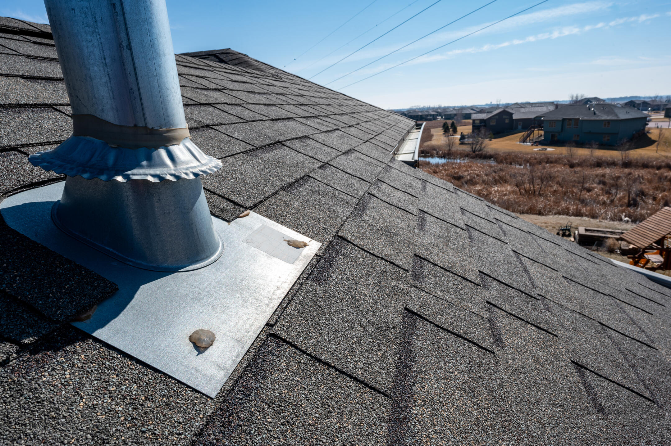 roof flashing-pipe or boot flashing