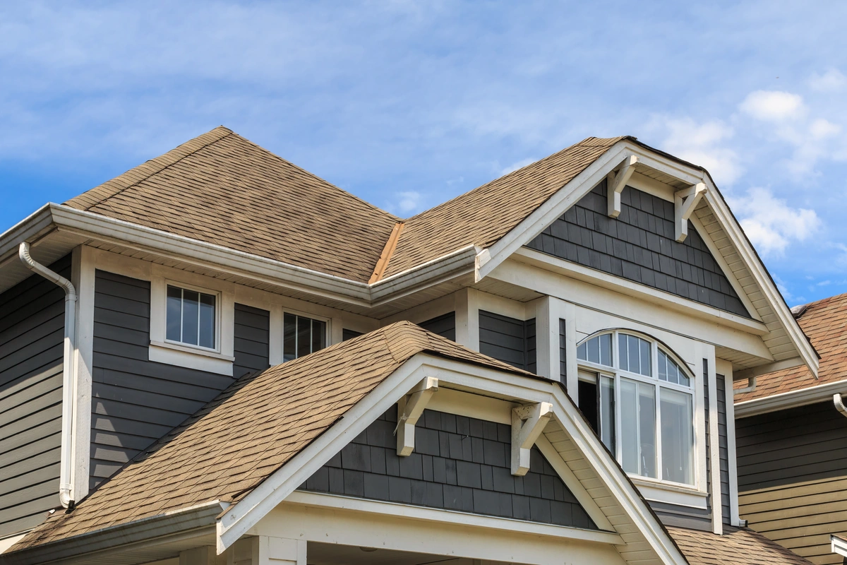 roof shingles house new