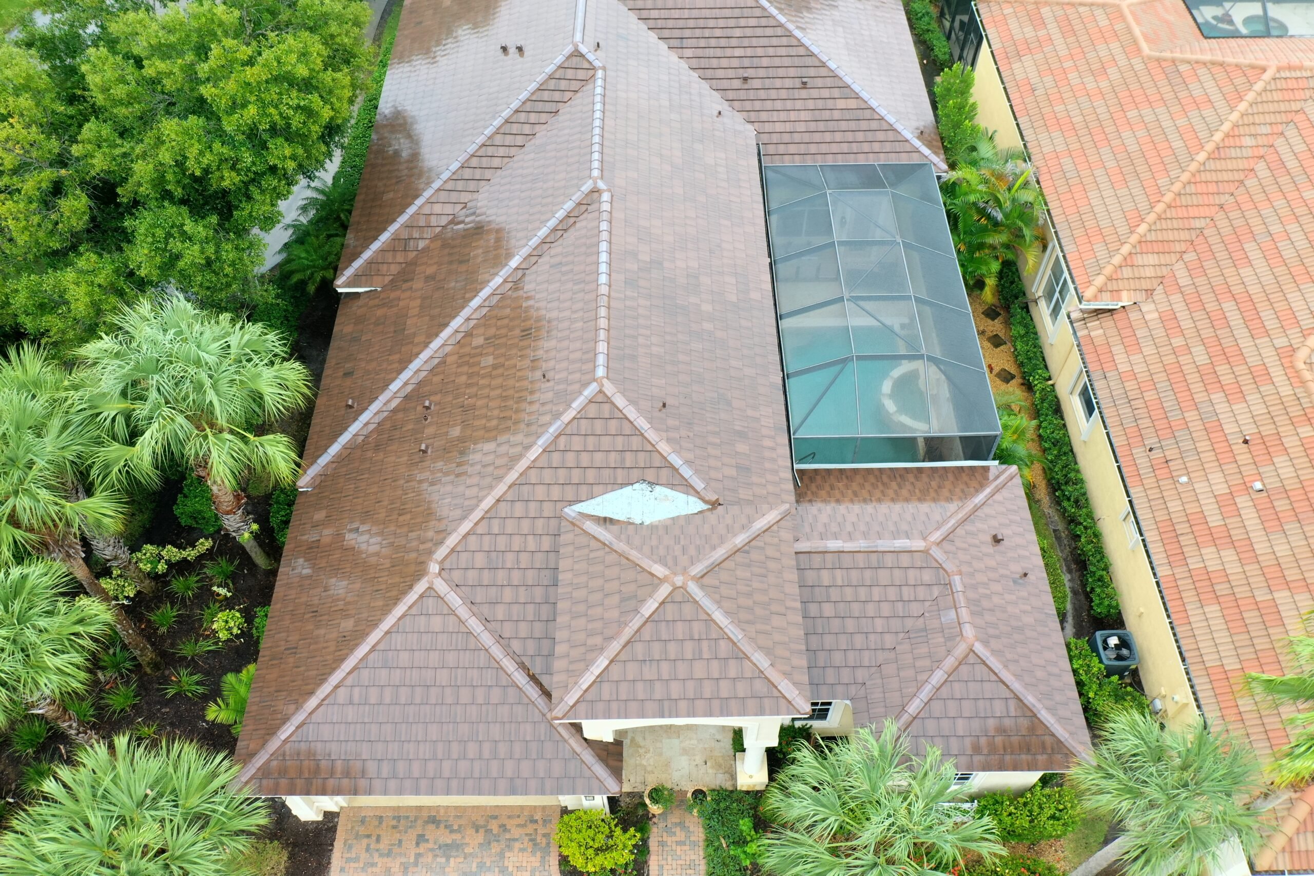 Completed roof project showcasing durable materials and professional installation by Rhino Roofs team.