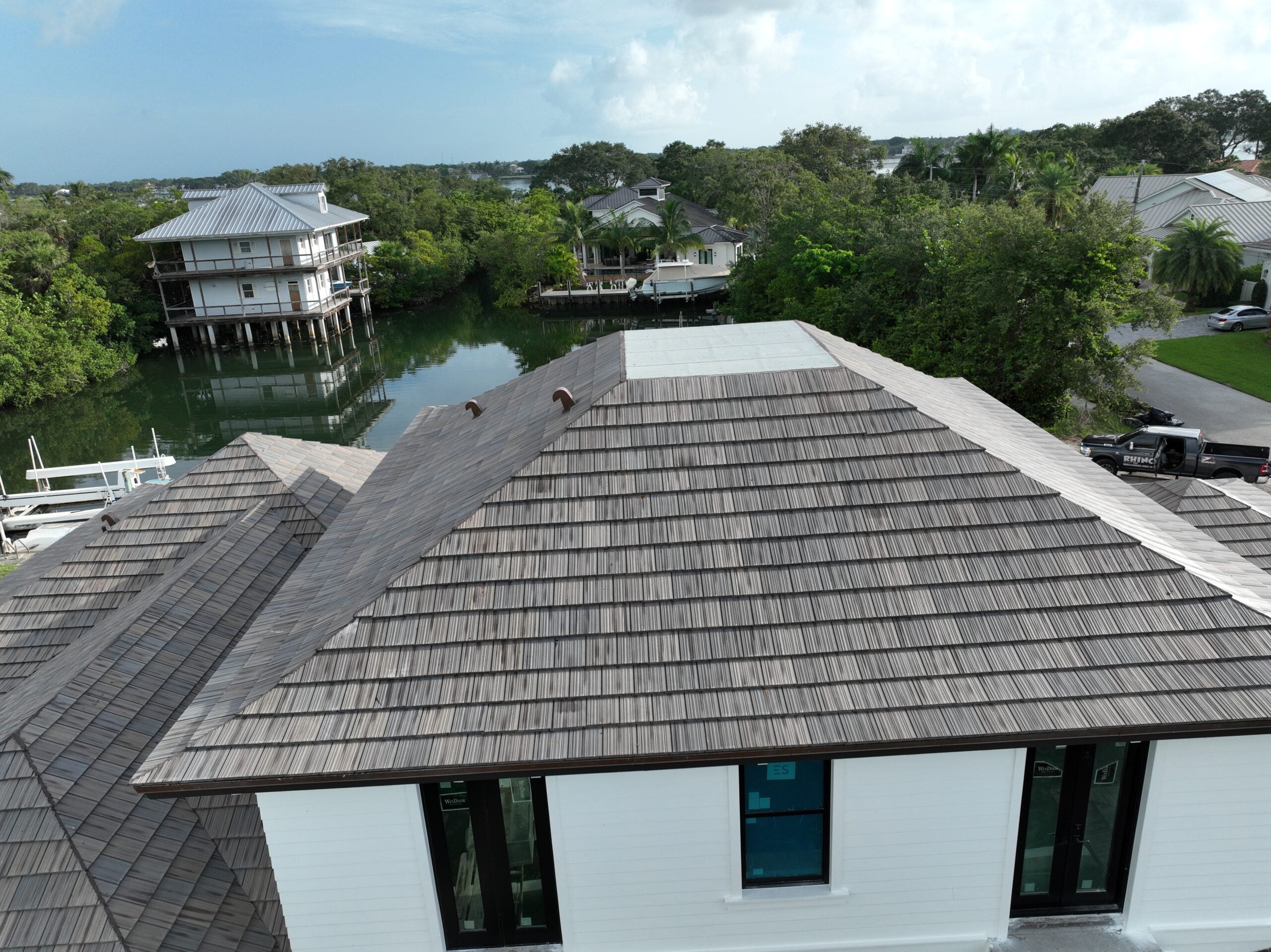 How Rhino Roofs Reinforced a Waterfront Home in Jupiter Inlet Colony 3