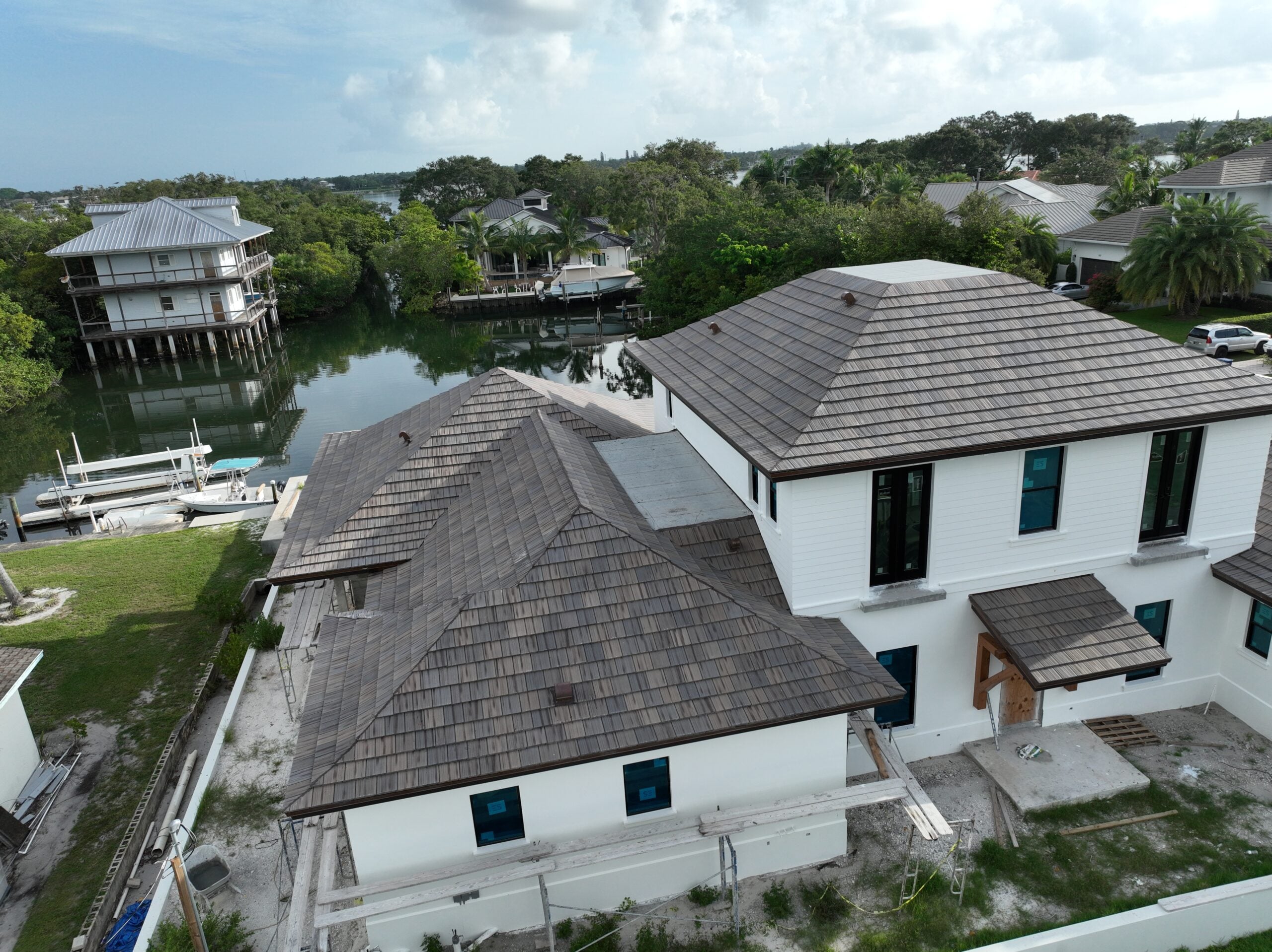 How Rhino Roofs Reinforced a Waterfront Home in Jupiter Inlet Colony 2
