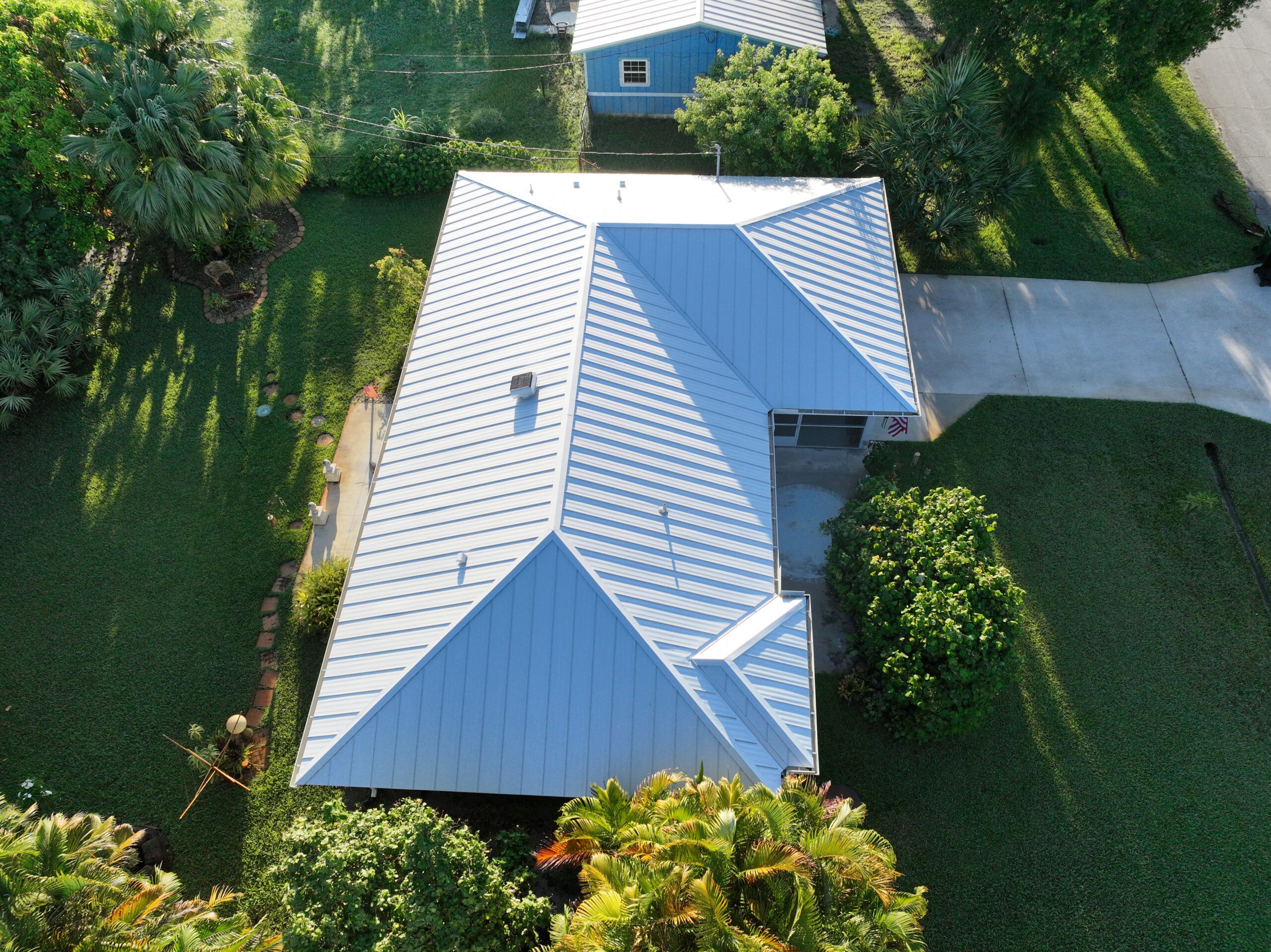 Port St. Lucie Home Gets a Hurricane-Ready White Metal Roof 2