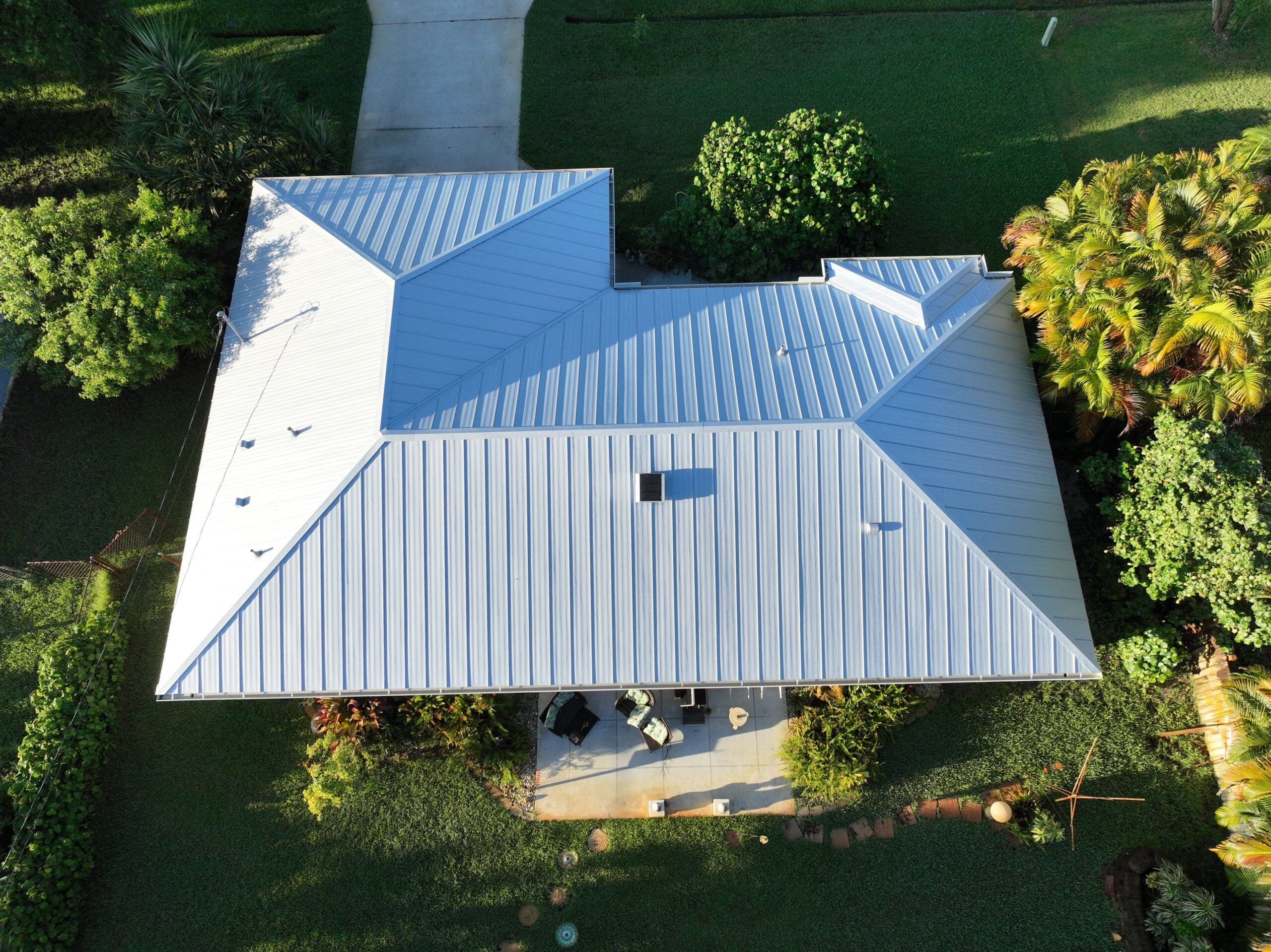 Port St. Lucie Home Gets a Hurricane-Ready White Metal Roof 1