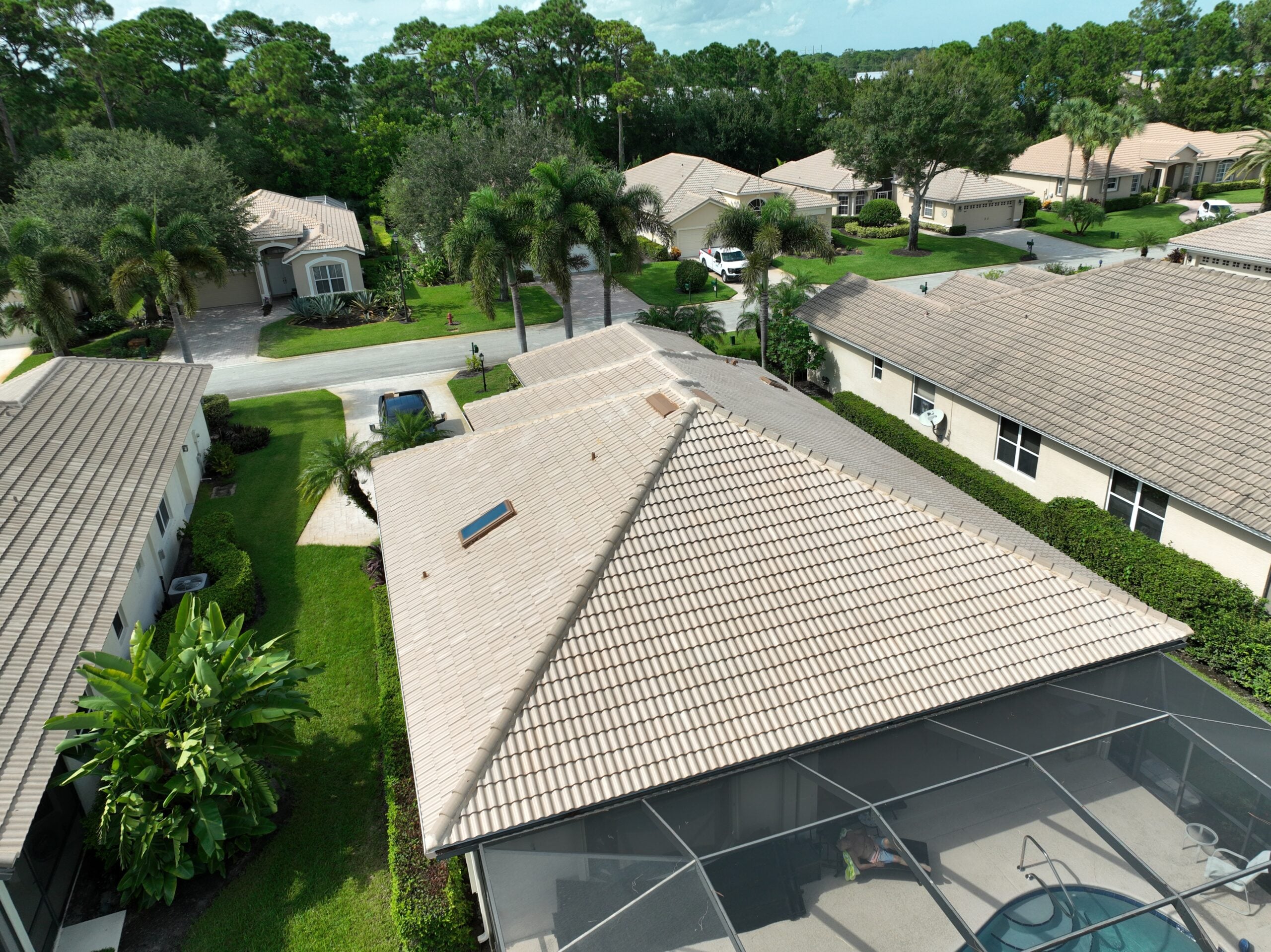 Palm Beach Home Trades Worn Tile for a Rhino Tough Metal Roof 3
