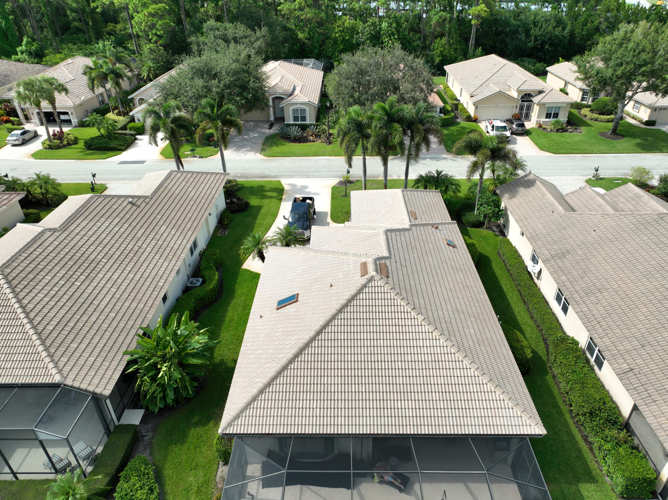 Palm Beach Home Trades Worn Tile for a Rhino Tough Metal Roof 4
