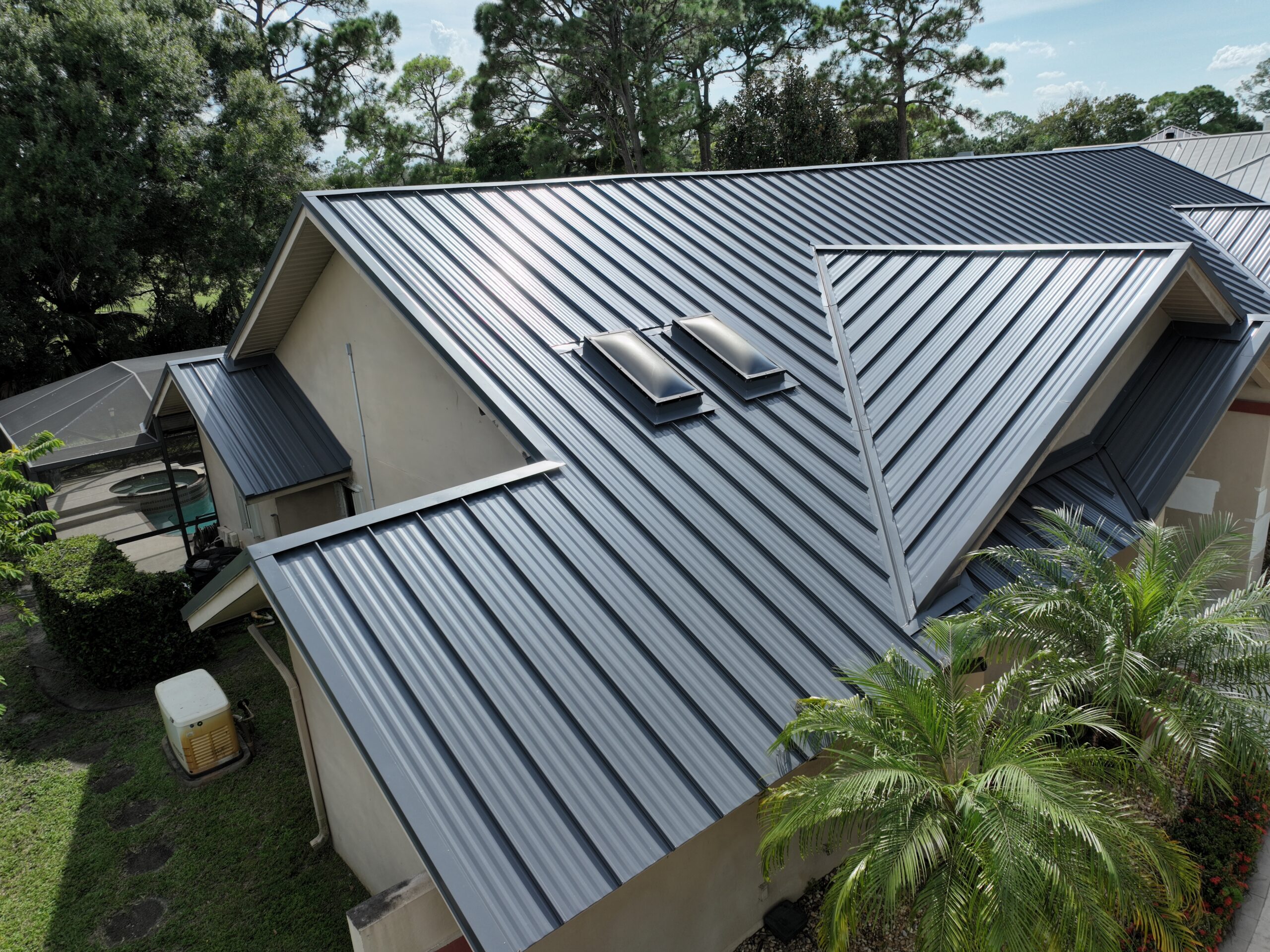 Charcoal Gray Metal Roof Installation Brings Peace of Mind in Vero Beach 3