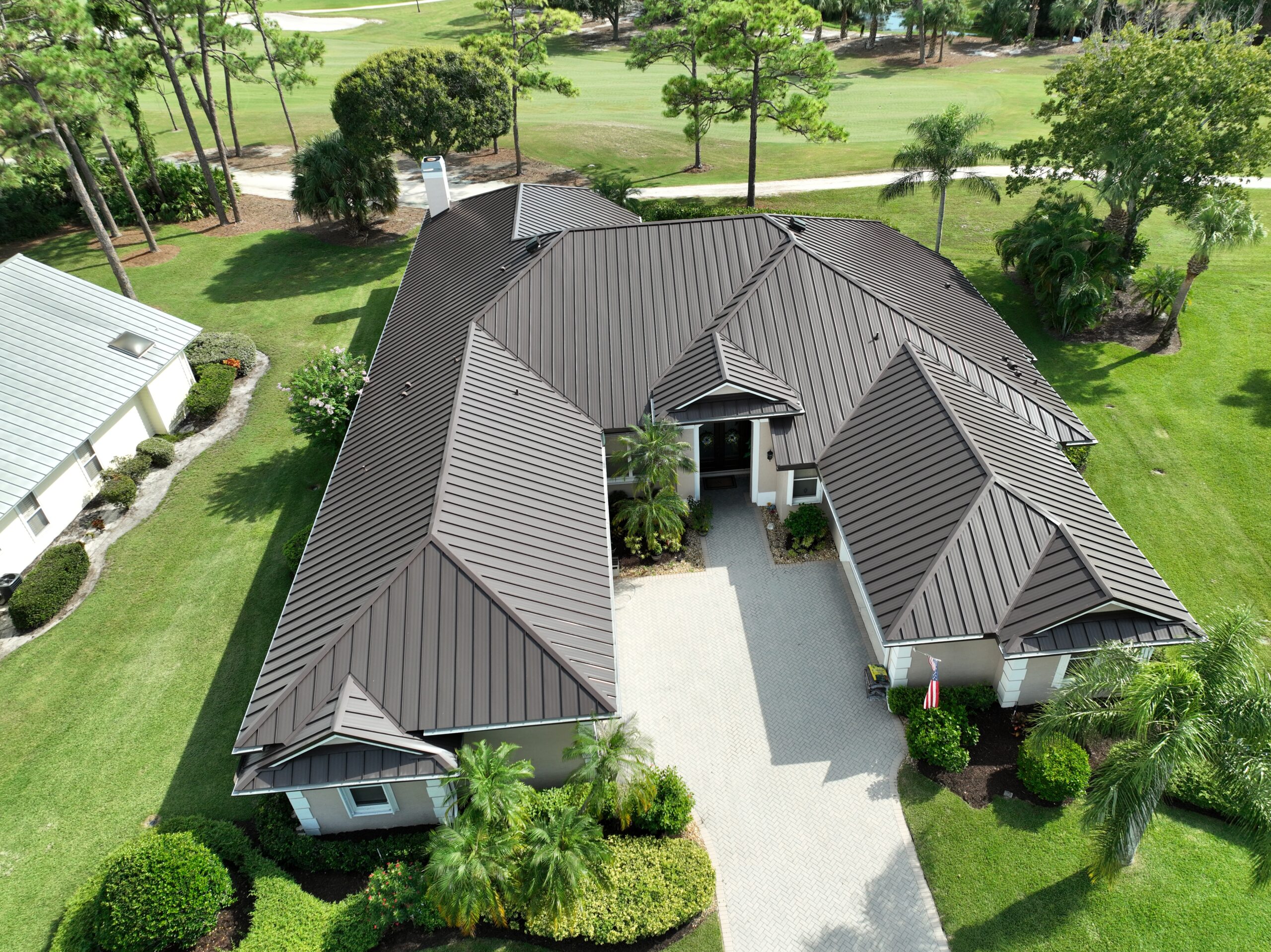 Palm Beach Family Secures Their Home with a Sleek Standing Seam Metal Roof 2