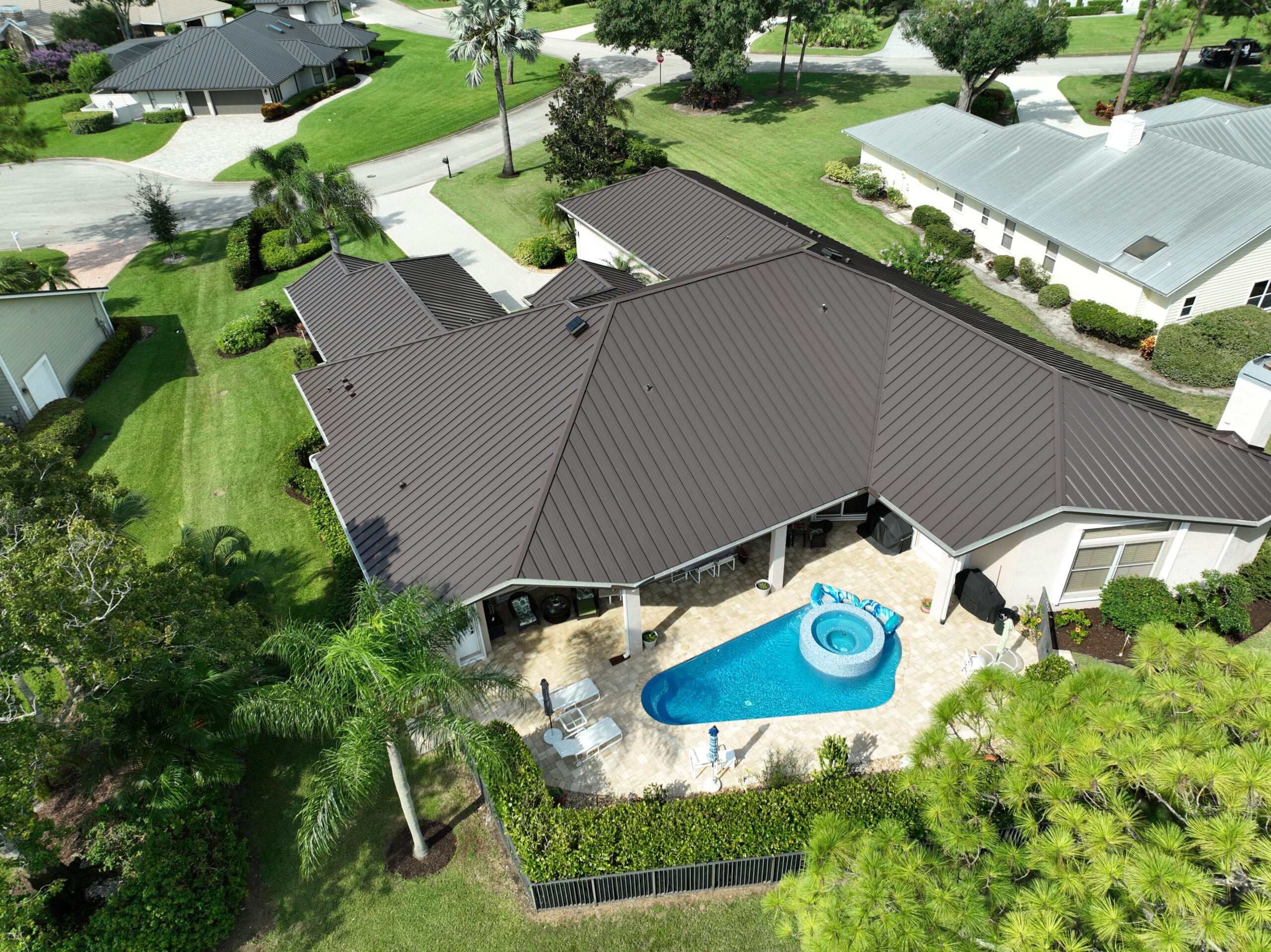 Palm Beach Family Secures Their Home with a Sleek Standing Seam Metal Roof 4