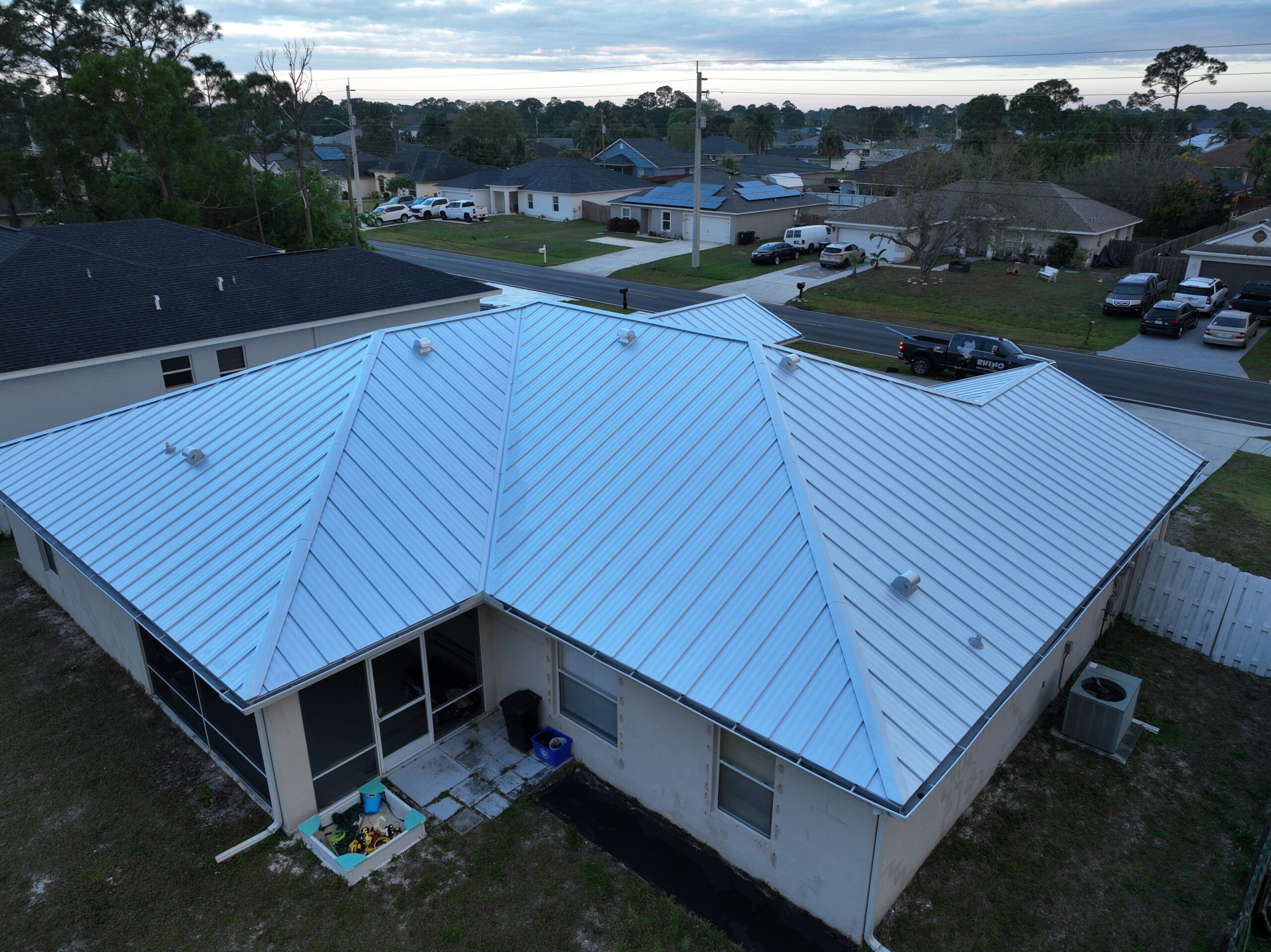 A Fresh Start with a Sleek Silver Metal Roof in Vero Beach, Florida 4