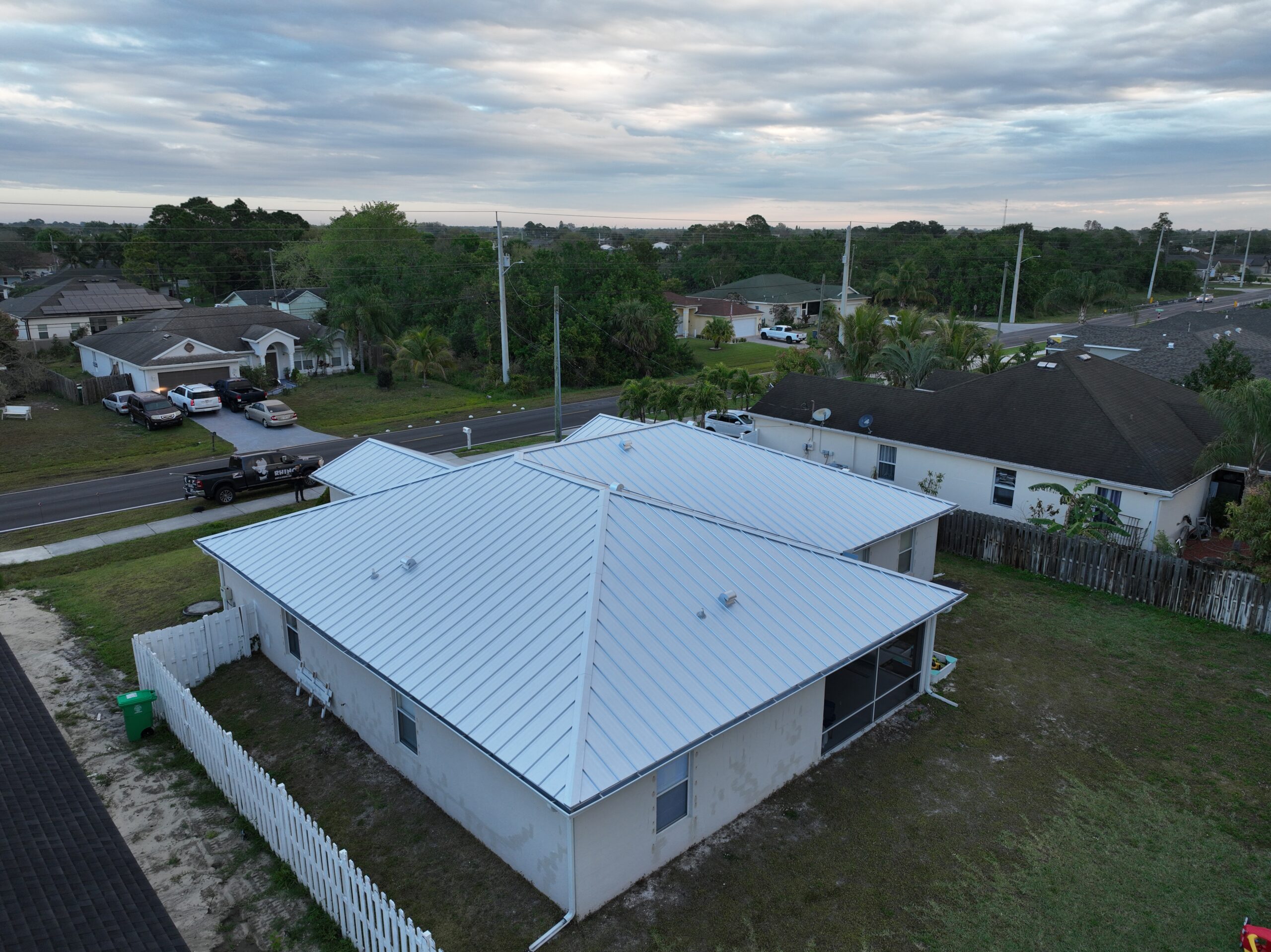A Fresh Start with a Sleek Silver Metal Roof in Vero Beach, Florida 6