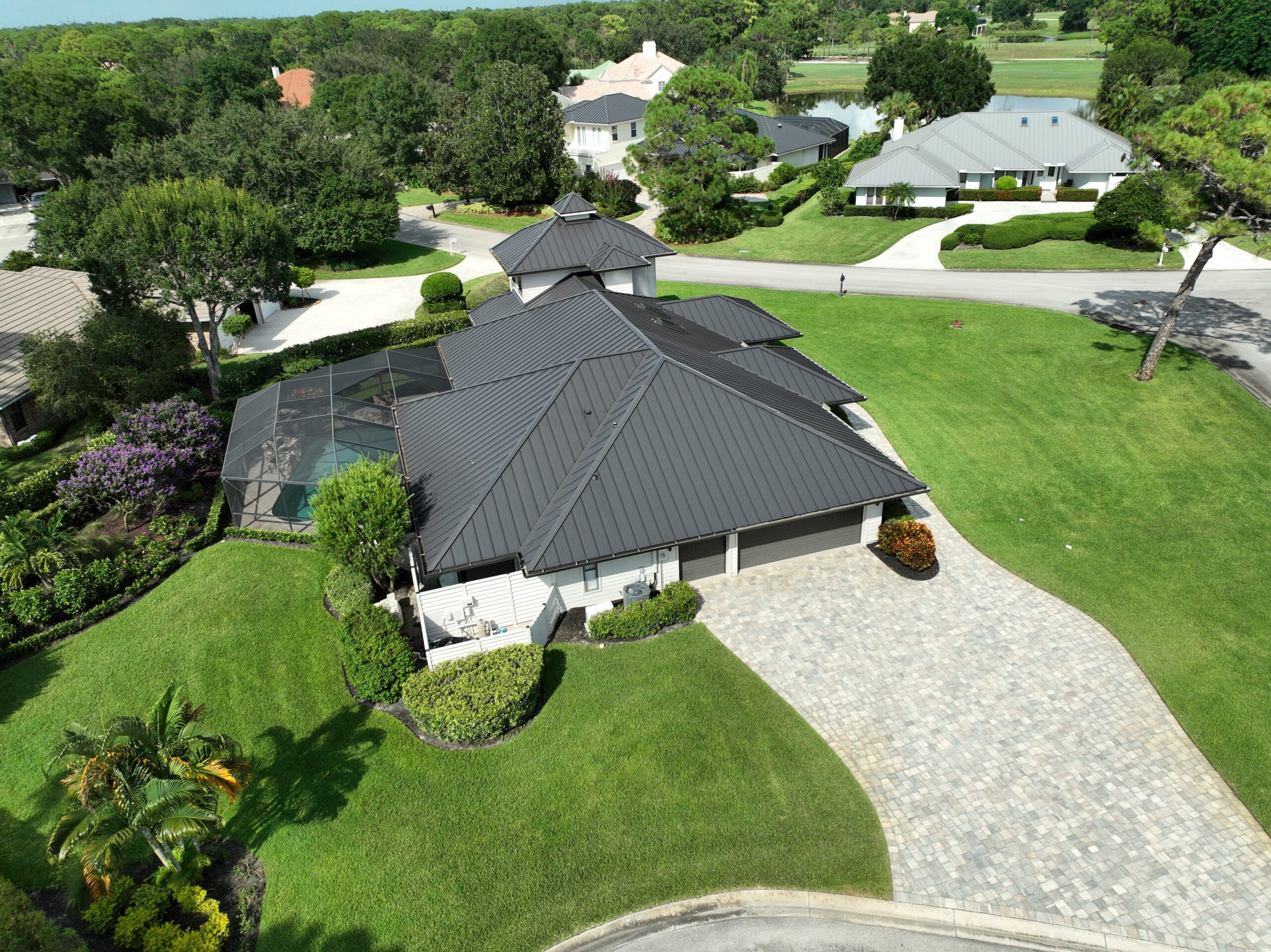 A Fresh Start with a Sleek Black Metal Roof in Vero Beach 5